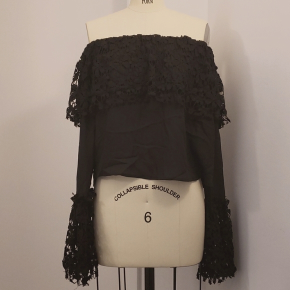 Love + Harmony Tops - LOVE + HARMONY Off Shoulder Top
